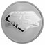 1 oz NASCAR 75th Struck Silver Round (TEP)