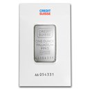 1 oz Palladium Bar - Credit Suisse (In Assay)