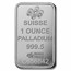 1 oz Palladium Bar - PAMP Suisse (No Assay)