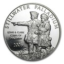 1 oz Palladium Round - Johnson Matthey Lewis & Clark (No Assay)