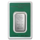 1 oz Platinum Bar - Argor-Heraeus (In Assay)