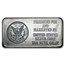 1 oz Platinum Bar - Engelhard USSC (.999+ Fine)