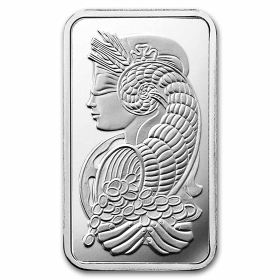 1 oz Platinum Bar - PAMP Suisse Lady Fortuna (No Assay) 1 oz Platinum Bar - PAMP Suisse Lady Fortuna (No Assay)