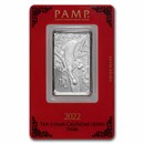 1 oz Platinum Bar - PAMP Suisse (Year of the Tiger)