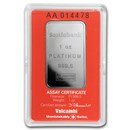 1 oz Platinum Bar - Scotiabank (In Assay)