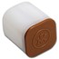 1 oz Platinum Maple Leaf Coin Tube (Brown)