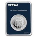 1 oz Platinum Round - APMEX (In TEP Package)
