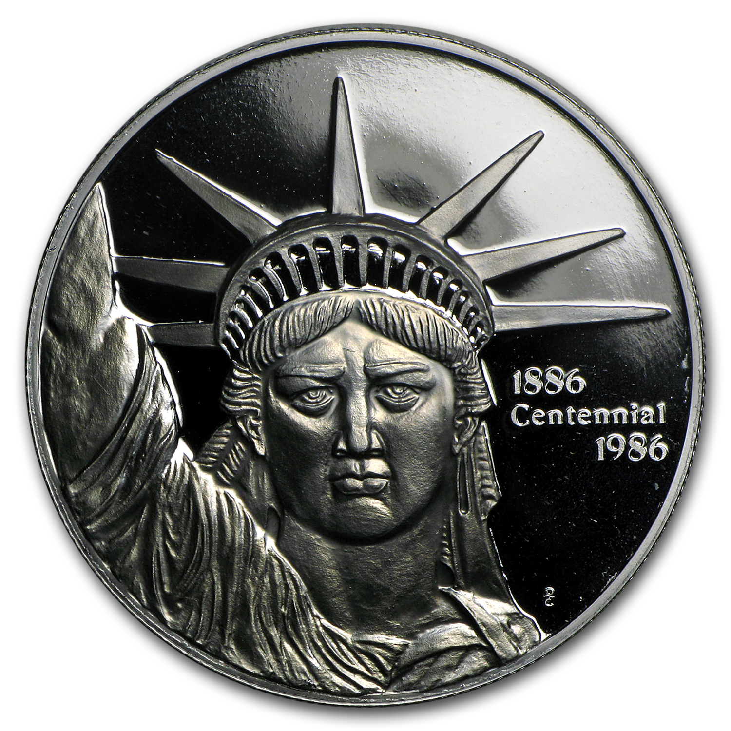 Buy 1 oz Platinum Round - Engelhard (1986 Centennial Liberty Trade
