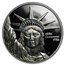 1 oz Platinum Round - Engelhard (1986 Centennial Liberty Trade)