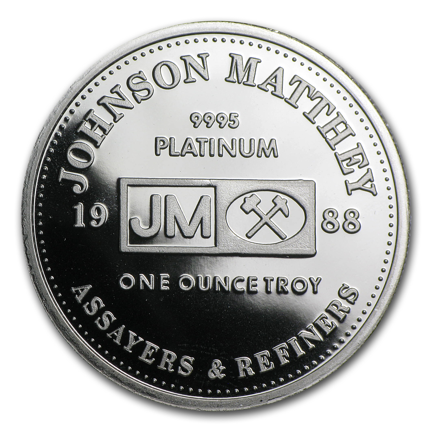 Buy 1 oz Platinum Round - Johnson Matthey Dragon (.9995 Fine) | APMEX