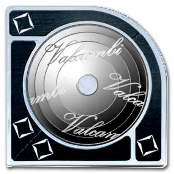 1 oz Platinum Round Valcambi Armillary