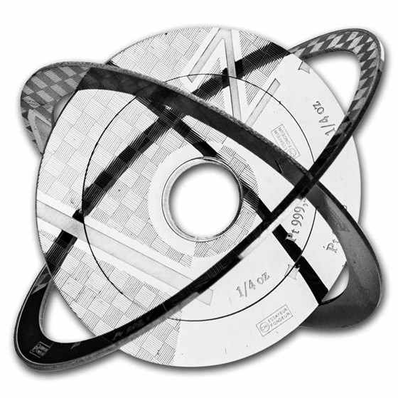 1 oz Platinum Round Valcambi Armillary