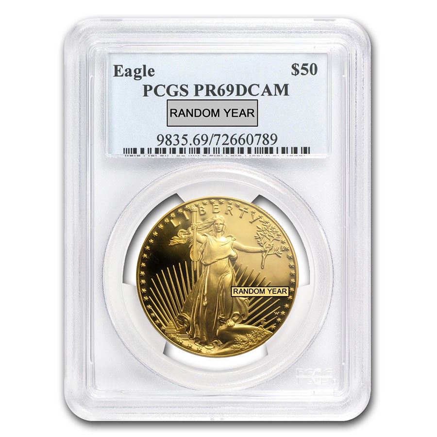 1 oz Proof American Gold Eagle PR-69 PCGS (Random Year)