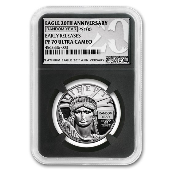 1 oz Proof American Platinum Eagle PF-70 NGC (Random Year) 1 oz Proof American Platinum Eagle PF-70 NGC (Random Year)