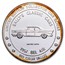 1 oz Silver - 1996 Bally's Park Place Classic Car 4-round Set