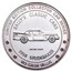 1 oz Silver - 1996 Bally's Park Place Classic Car 4-round Set