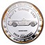 1 oz Silver - 1996 Bally's Park Place Classic Car 4-round Set