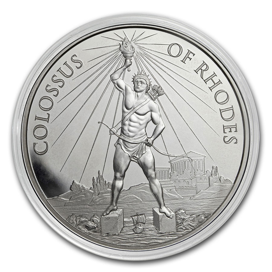 1 oz Silver - 7 Wonders of the Ancient World (Colossus of Rhodes
