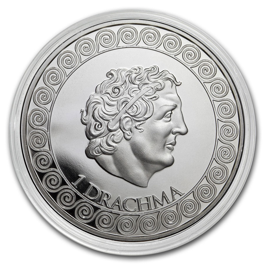 コレクション Great Historic Silver Coins of the world 1 oz Silver - 7 Wonders of the World: Great Pyramid of Giza