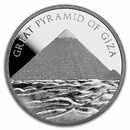 1 oz Silver - 7 Wonders of the World: Great Pyramid of Giza