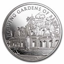 1 oz Silver - 7 Wonders of the World: Hanging Gardens of Babylon