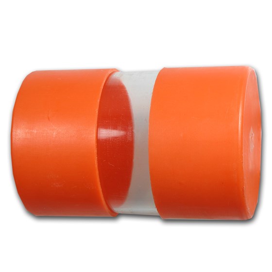 1 oz Silver American Eagle Coin Tube (Slightly Used, Orange Cap) 1 oz Silver American Eagle Coin Tube (Slightly Used, Orange Cap)