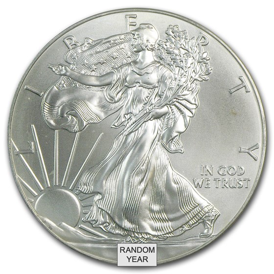 1 oz Silver American Eagle (Cull, Damaged, etc.) 1 oz Silver American Eagle (Cull, Damaged, etc.)