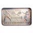 1 oz Silver Art Bar - 1973 Tennis Centennial