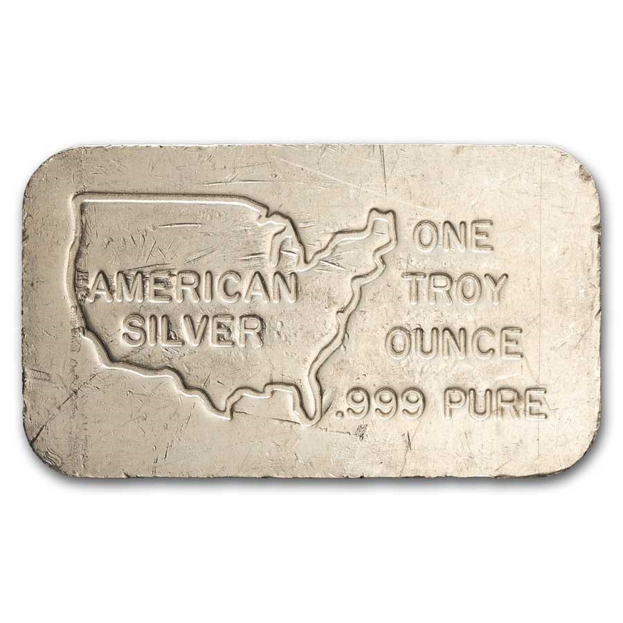 1 oz Silver Art Bar - American Silver