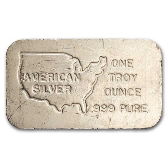 1 oz Silver Art Bar - American Silver 1 oz Silver Art Bar - American Silver