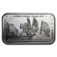 1 oz Silver Art Bar - California Crown Mint (Random Motif)