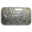 1 oz Silver Art Bar - California Crown Mint (Random Motif)