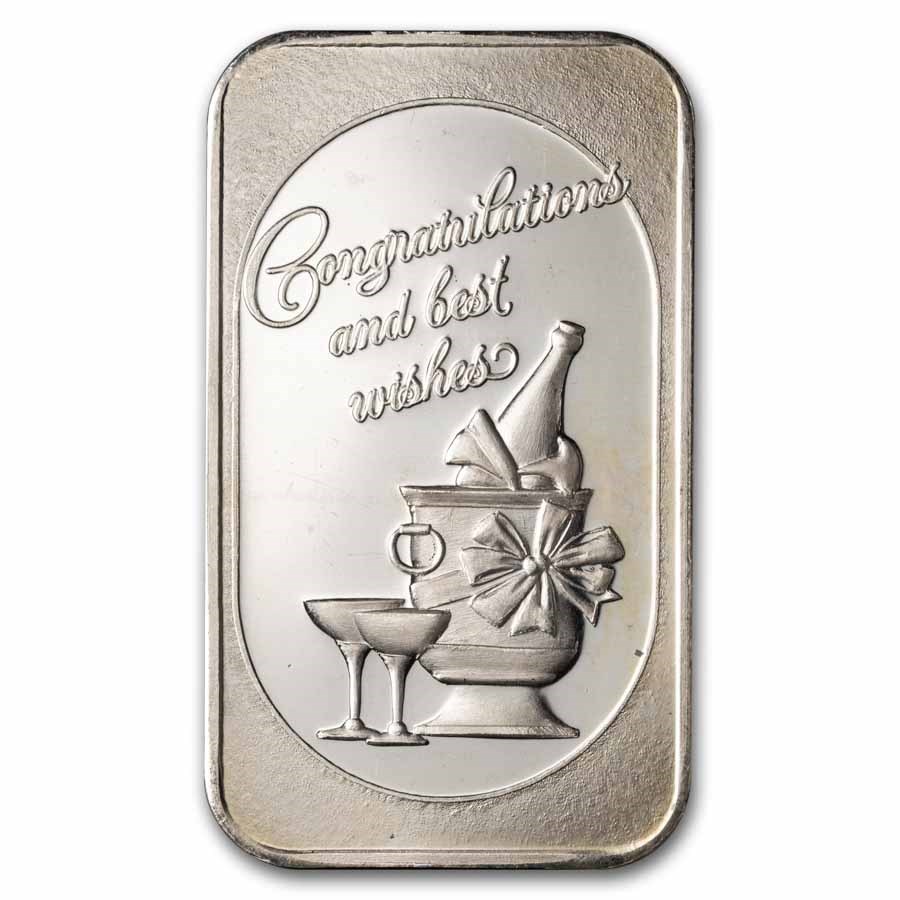 1 oz Silver Art Bar - Cameo Classics (Random Motif)