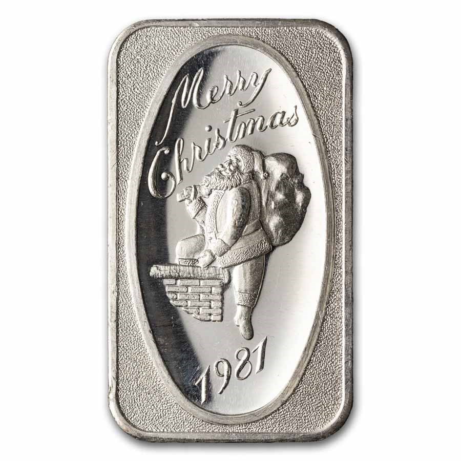 1 oz Silver Art Bar - Dahlonega Mint (Random Motif)