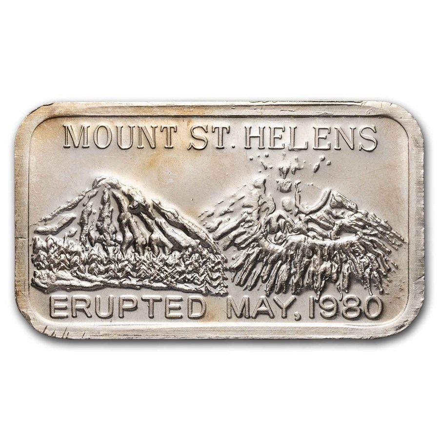 1 oz Silver Art Bar - Golden State Mint (GSM, Random Motif)