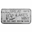1 oz Silver Art Bar - Great Lakes Mint (Cancelled Bar)
