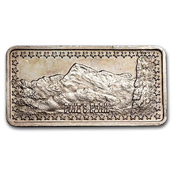 1 oz Silver Art Bar - Hamilton Mint (Random Motif)