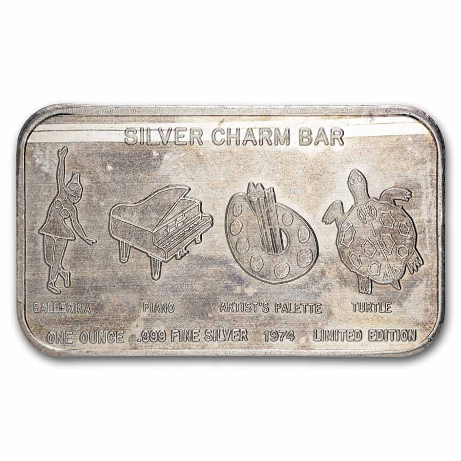 1 oz Silver Art Bar - International Ingot Co. (Random Motif)