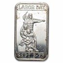 1 oz Silver Art Bar - Liberty Mint (Random Motif)
