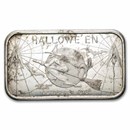 1 oz Silver Art Bar - Madison Mint (Halloween 1973, Scruffy)