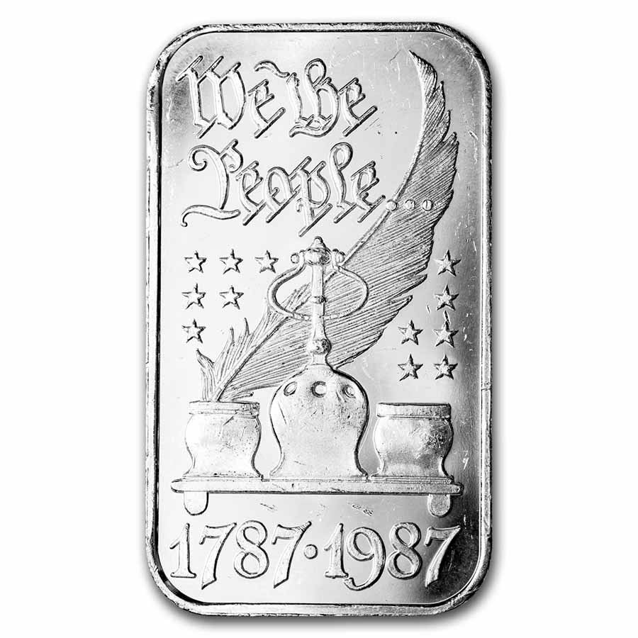 1 oz Silver Art Bar - Madison Mint (Random Motif)