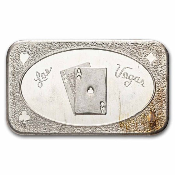 1 oz Silver Art Bar - Mother-Lode Mint (Las Vegas)