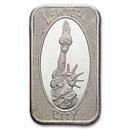 1 oz Silver Art Bar - Mother-Lode Mint (New York City)