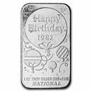 1 oz Silver Art Bar - National Refiners-Assayers (Random Motif)