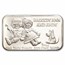 1 oz Silver Art Bar - Raggedy Ann and Andy