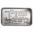 1 oz Silver Art Bar - Valcambi (Drovers National Bank of Chicago)