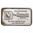 1 oz Silver Art Bar - Valcambi (Drovers National Bank of Chicago)