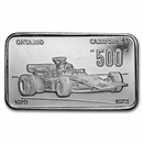 1 oz Silver Art Bar - Valcambi (Ontario Motor Speedway 500)