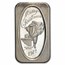 1 oz Silver Art Bar - Vintage Christmas (Random Motif)