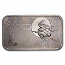 1 oz Silver Art Bar - Vintage Halloween (Random Motif)